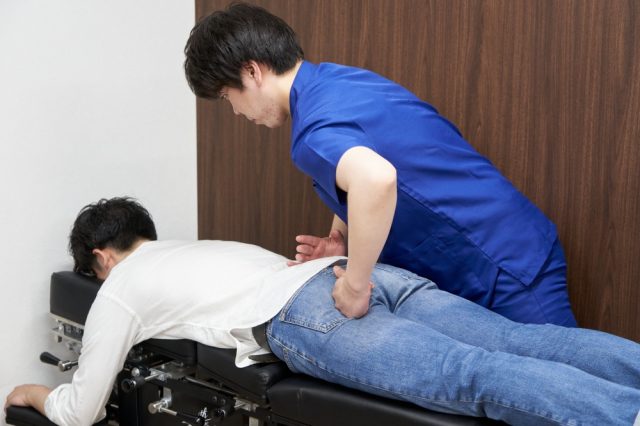 施術の写真